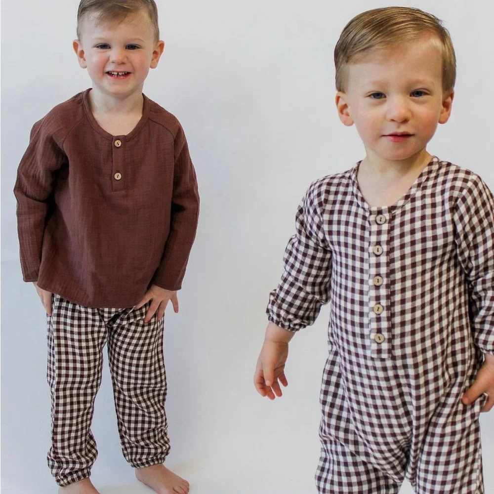 Quincy Mae Zion Shirt - Plum - Picture 2 of 2